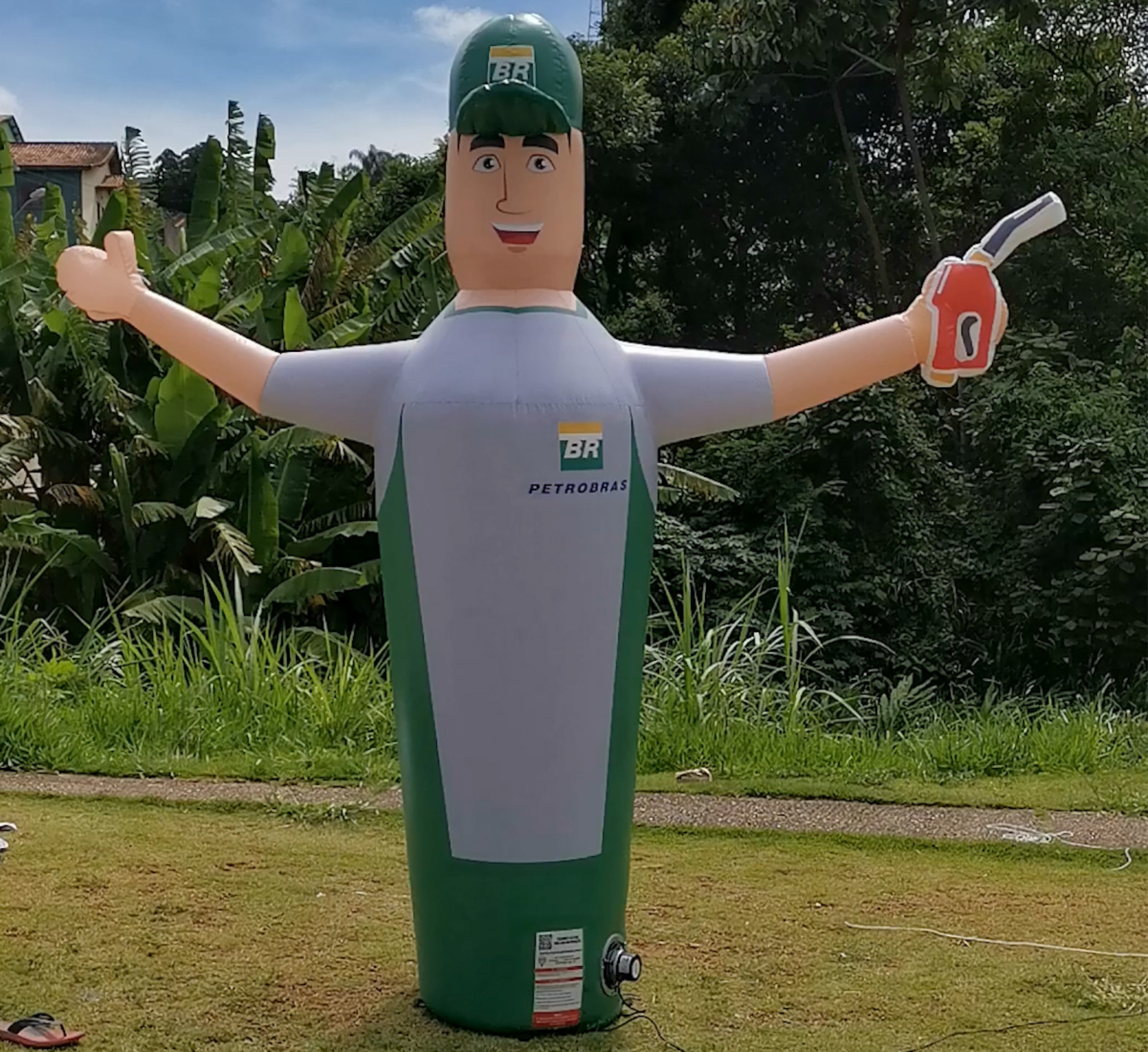 Boneco interativo 2 metros
