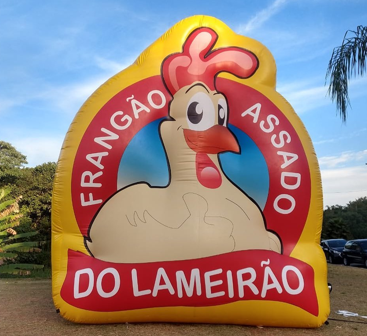 Mascote inflavel 2 metros