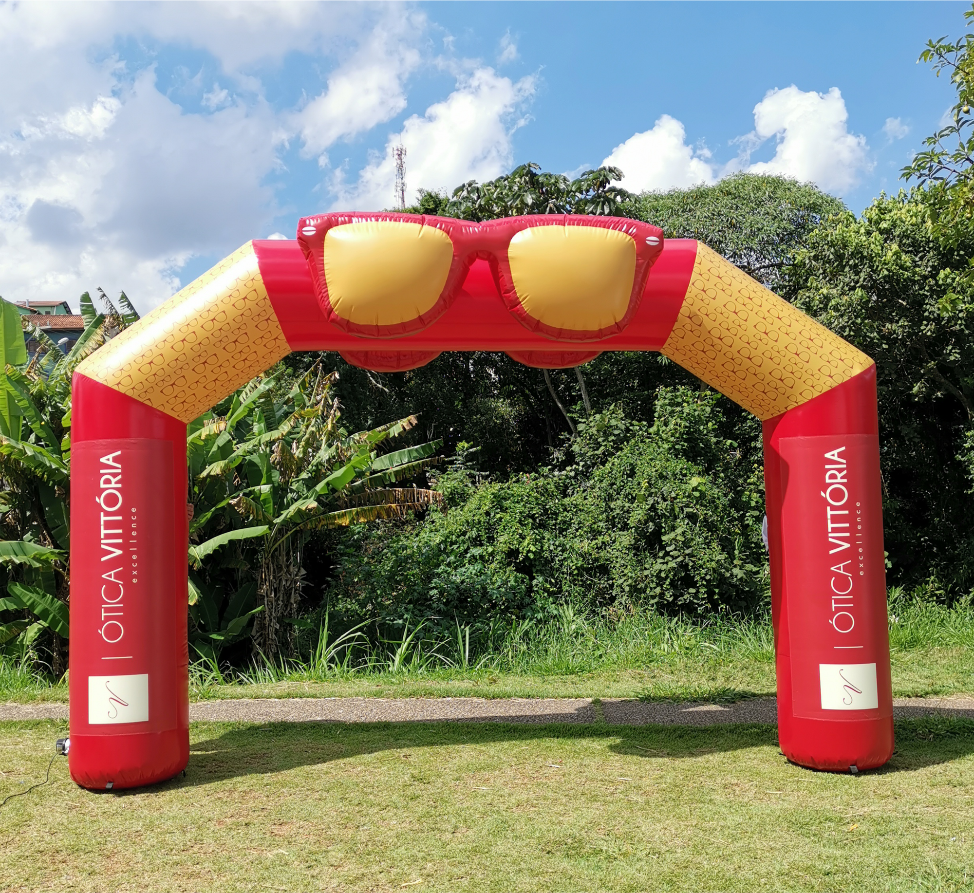 Portal inflavel 6,0 metros