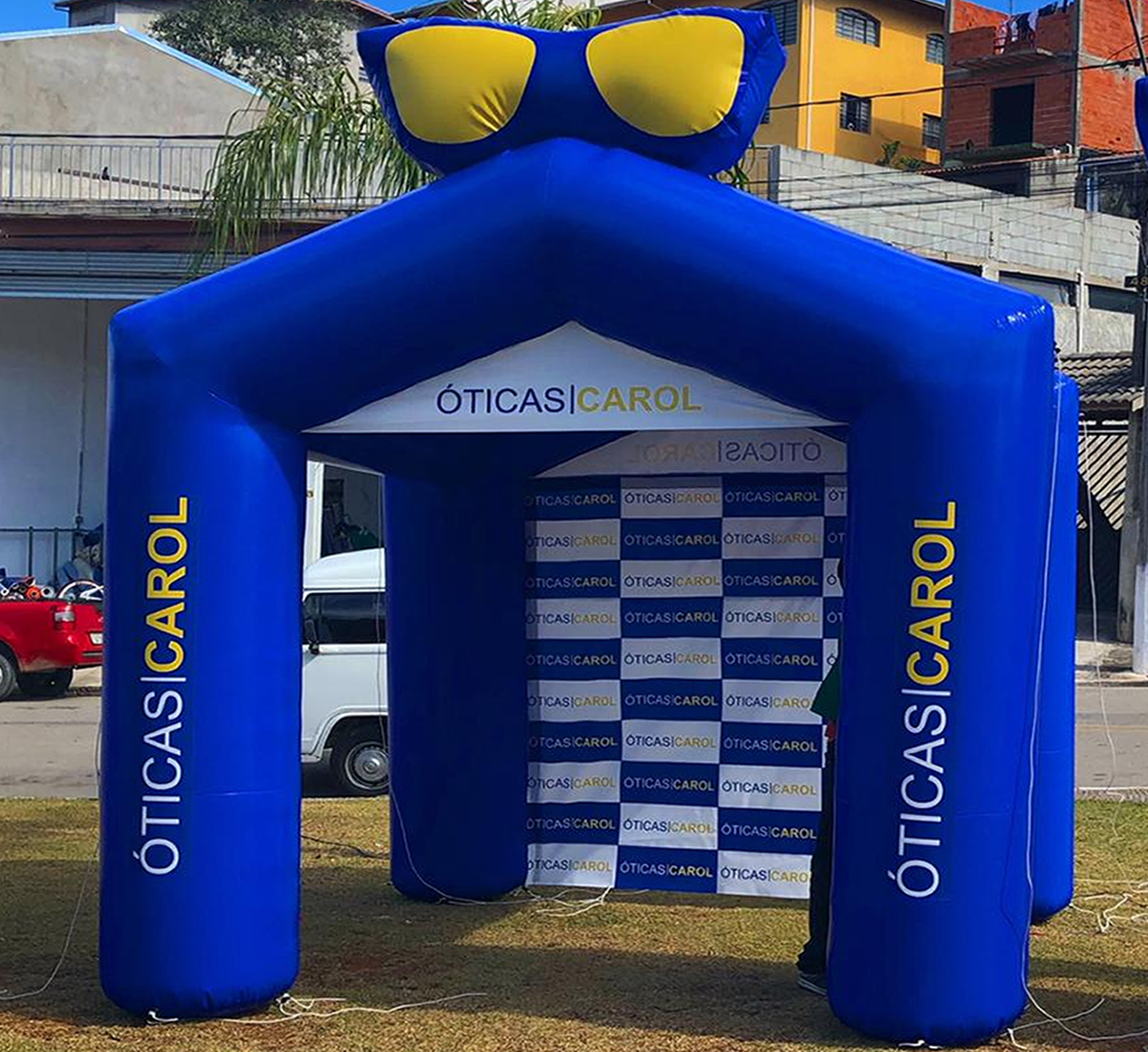 Tenda Inflável casinha 2,5 x 2,5