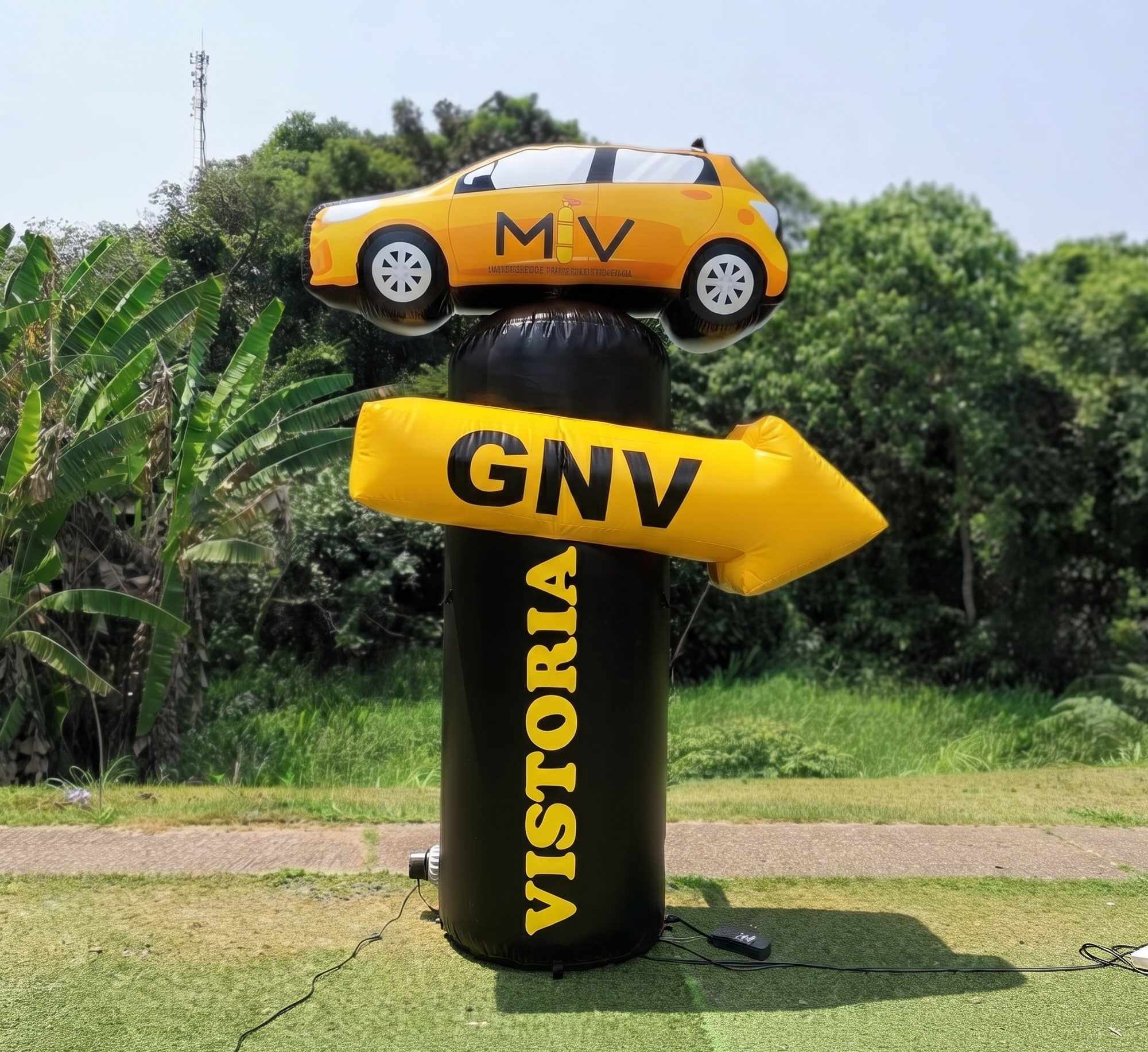 Totem Inflavel 4 metros altura