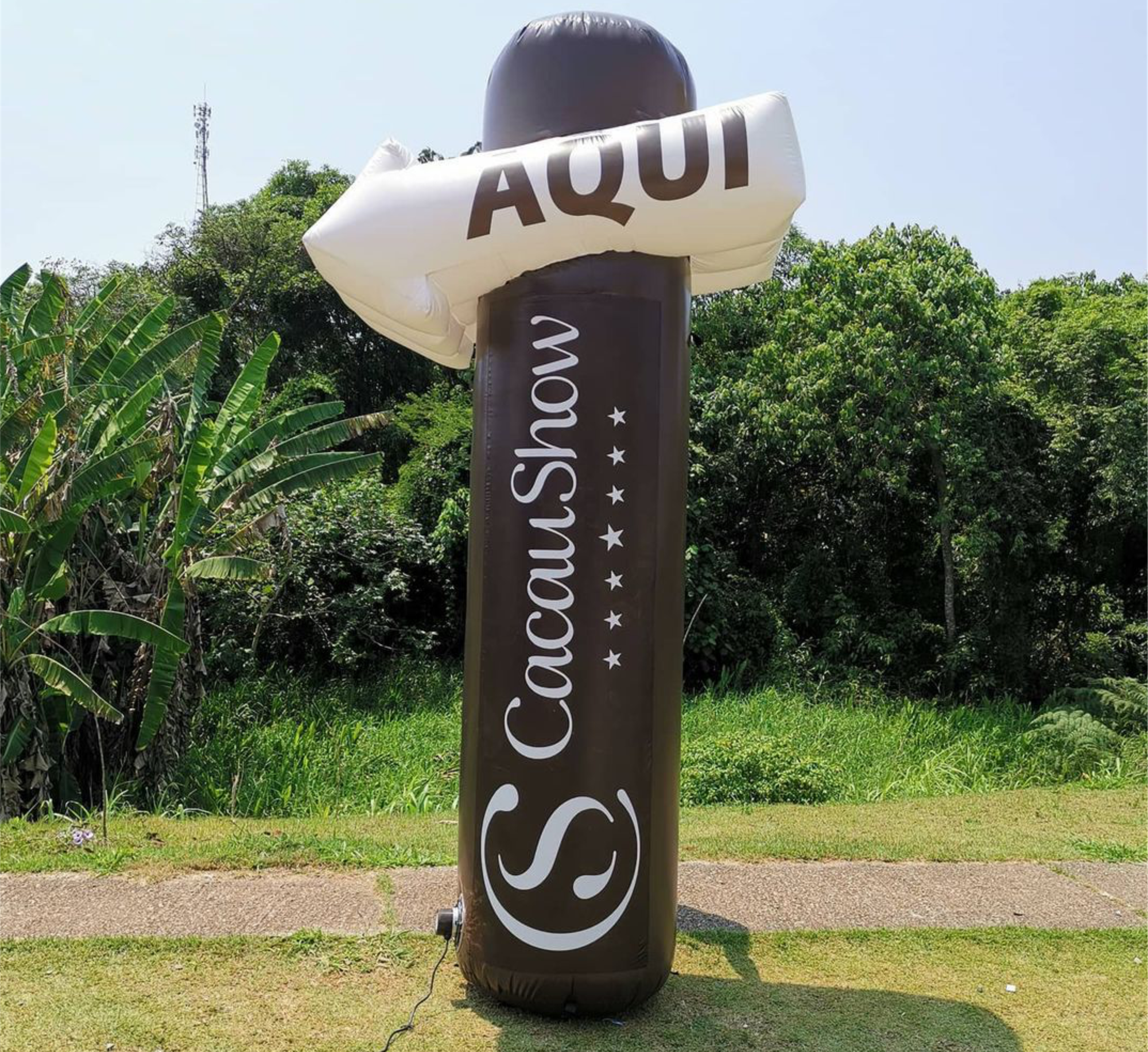 Totem Inflavel 3 metros altura